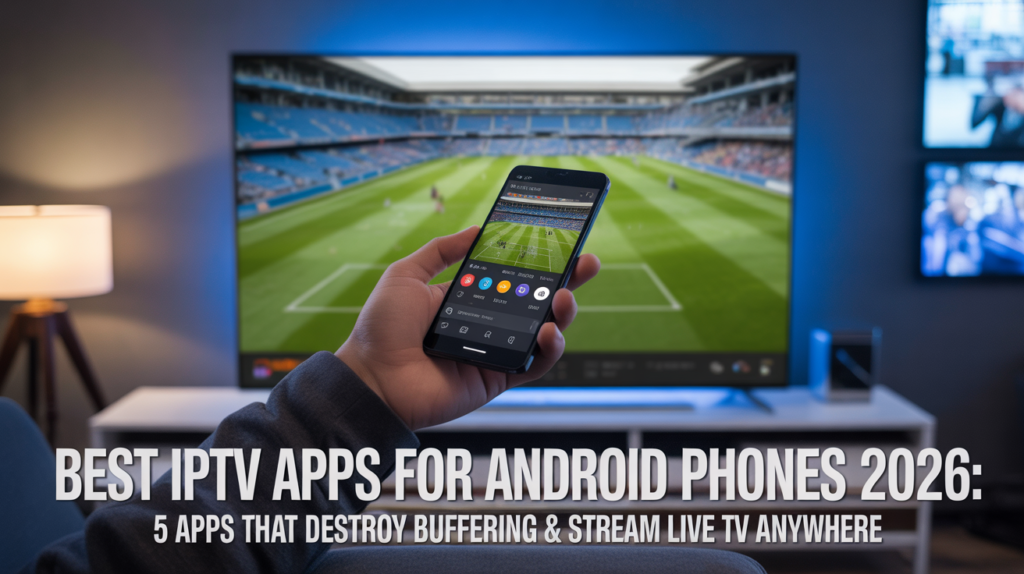 Best IPTV Apps for Android Phones 2026: 5 Apps That Destroy Buffering & Stream Live TV Anywhere