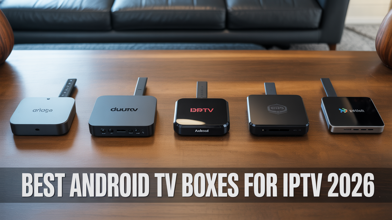 best Android TV boxes for IPTV