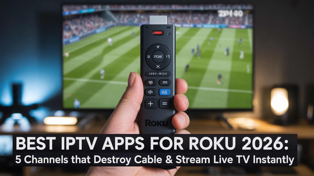 best IPTV apps for Roku